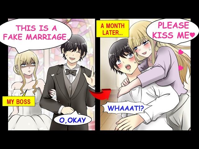 Faked a Marriage with the Lady Who Hates Me, but 1Month Later She Became Obsessed with Me[Manga Dub]