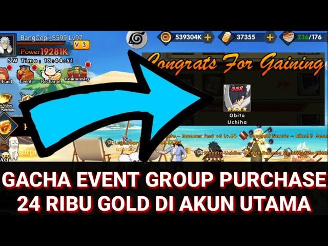 Ultimate Fight:Survival - Gacha Event Group Purchase 24 Ribu Gold Di Akun Utama