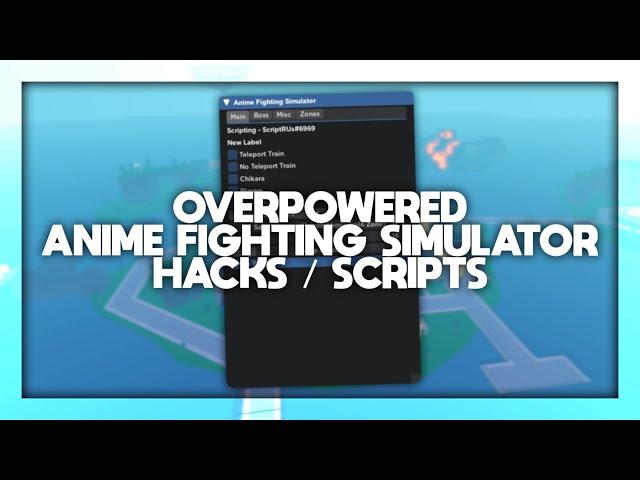 *NEW* OVERPOWERED Anime Fighting Simulator HACKS // SCRIPTS!!!