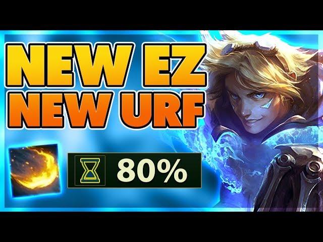 REWORKED EZREAL IN URF!!! (11 KILLS IN FIRST 3 MINS OF THE GAME) - BunnyFuFuu