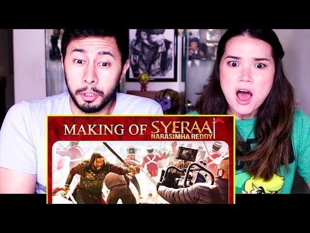 SYE RAA NARASIMHA REDDY MAKING OF | Chiranjeevi | Amitabh Bachchan | Surender Reddy | Reaction!