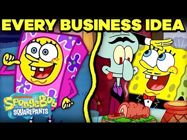 Every Krusty Krab Business Idea  | SpongeBob