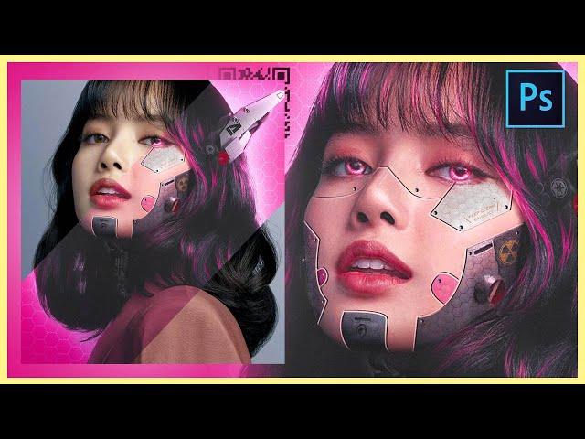 [ Photoshop Manipulation ] HUMANOID LISA ART PHOTO EFFECT TUTORIAL V2