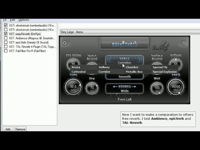 How to make amazing sounds with FREE easyReverb VST Plugin by SaschArt