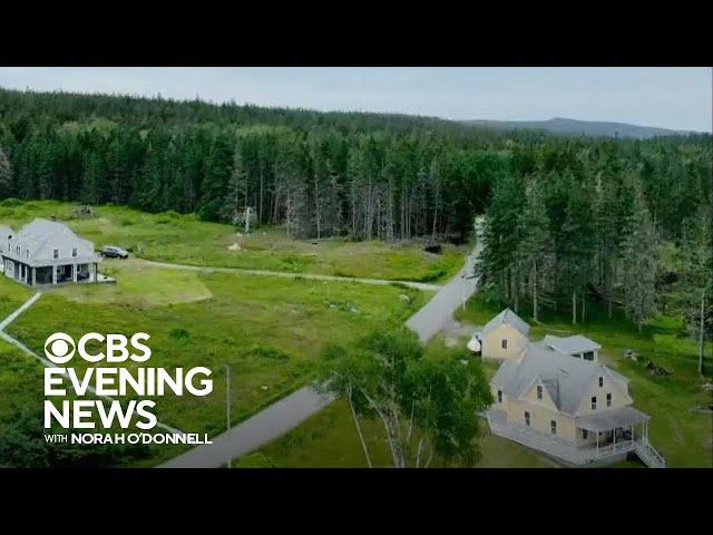 Young family finds happiness on remote island off Maine