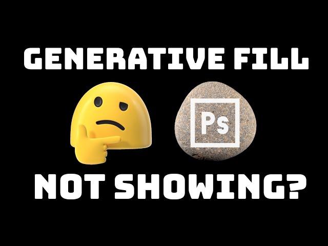 Photoshop Generative Fill Not Showing Up (Quick Upgrade To 24.6 Tutorial)