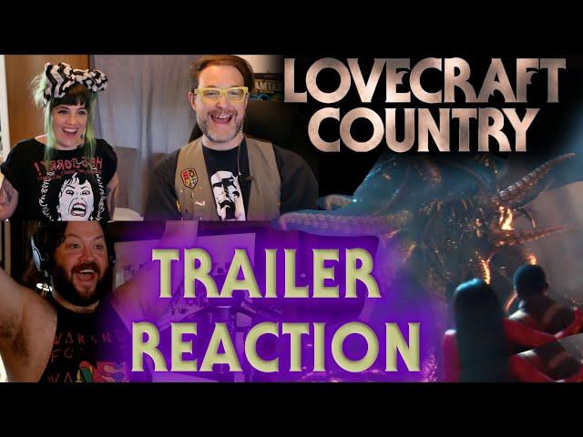 The "LOVECRAFT COUNTRY" Trailer RULES! // Trailer Reaction // Watchers in the Bar