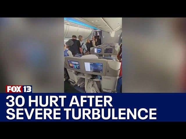 30 hurt after Air Europa flight hits severe turbulence