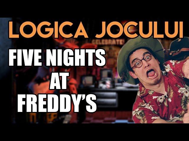 Logica jocului Five Nights at Freddy's (PARODIE)