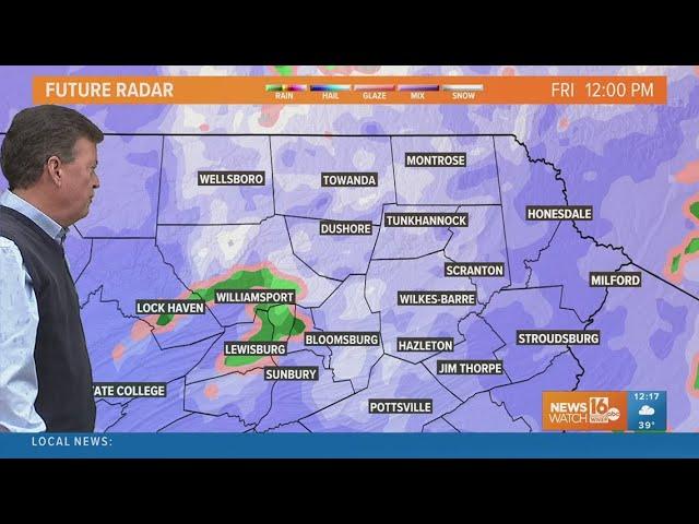 Kurt has the latest on what we can expect from this week's winter weather | Weather Impact Alert