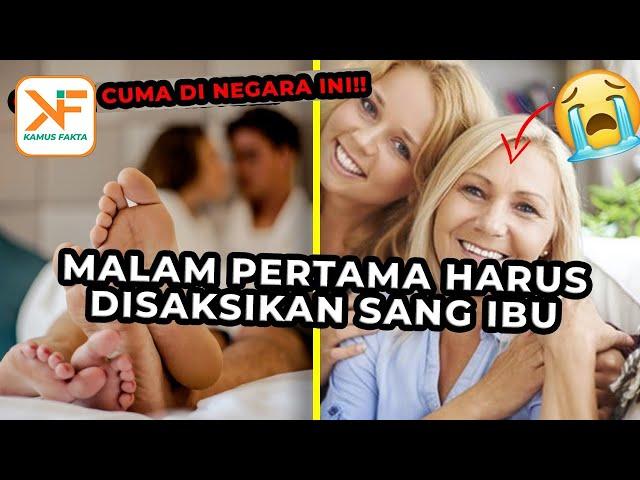 MALAM PERTAMA KOK GINI BANGET !!?? TRADISI PERNIKAHAN ANEH DI BERBAGAI NEGARA