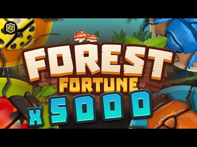 Forest Fortune  5000X  NEW EPIC RECORD WIN! Casino NEW Slots MAX Wins