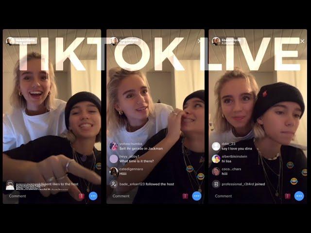 Lena Mantler TikTok Live With Lisa 26th November 2020