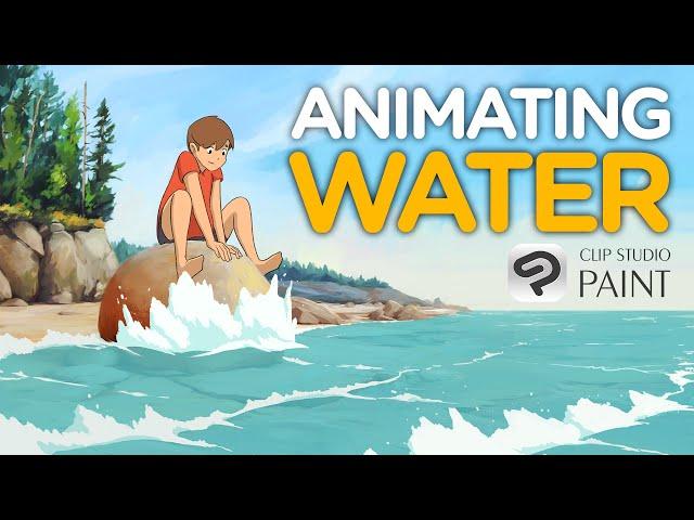 Animating Water in Clip Studio Paint