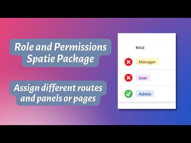 Role And Permission In Laravel | laravel-permission package explained a bit by gurpreet kait