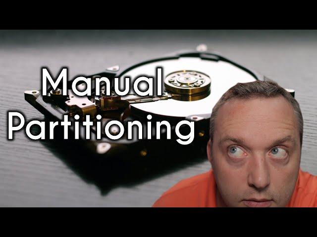 How to use Manual Partitions | GPT vs MBR Disk Partition Structure