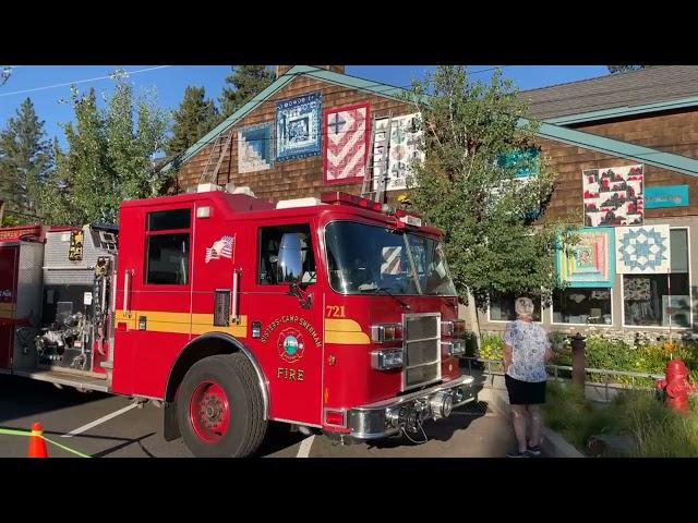 2021 Sisters Outdoor Quilt Show Opening Video - Firefighters at The Stitchin' Post