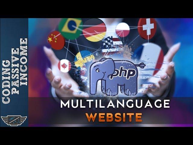 PHP Multi Language Website Tutorial: Create Dynamic Website In 20 Minutes