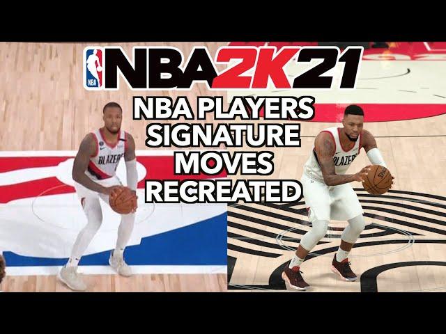 NBA Players SIGNATURE MOVES Recreated In NBA 2K21