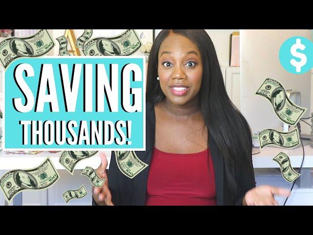 HOW WE SAVE THOUSANDS! 30+ Surprising ways we save money!