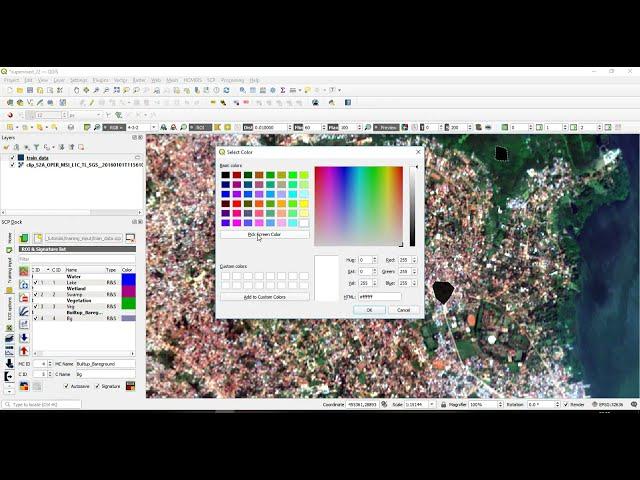 Supervised classification in QGIS || A complete Tutorial || 100%