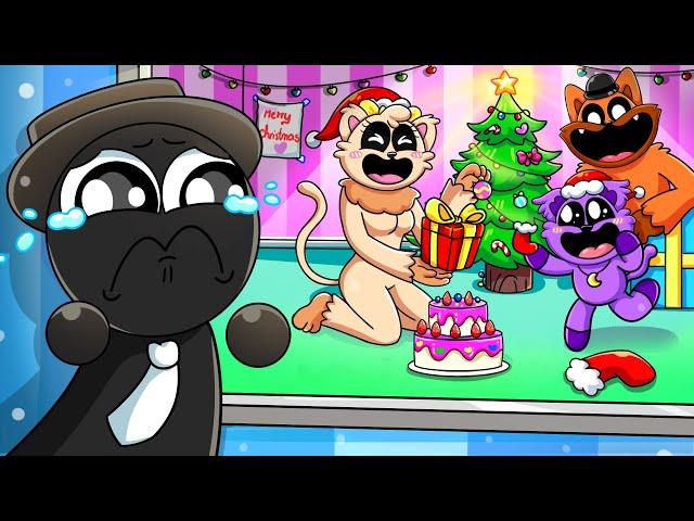 BLACK: ABANDONED on CHRISTMAS ... Incredibox Sprunki Animation