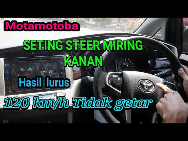 Diy; Seting setir miring kanan dan tidak getar kec 120 km/h