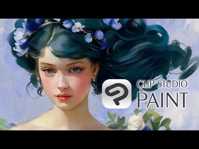 Ver. 2.0 color mixing offers traditional painting experience in Clip Studio Paint feat. Alpay Efe