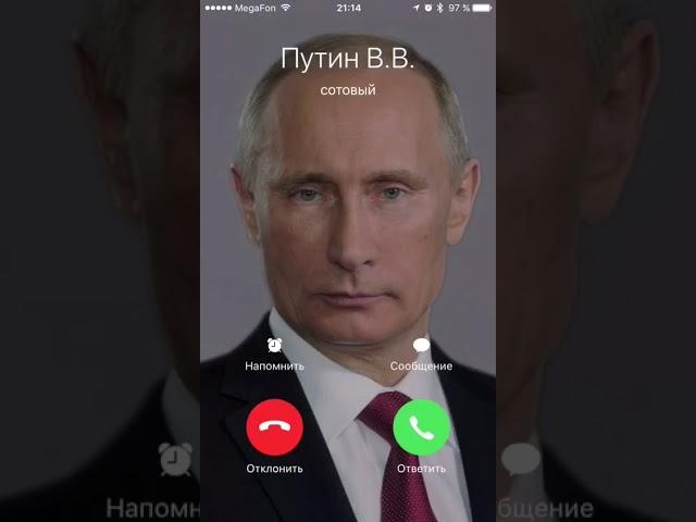 Мне позвонил ПУТИН