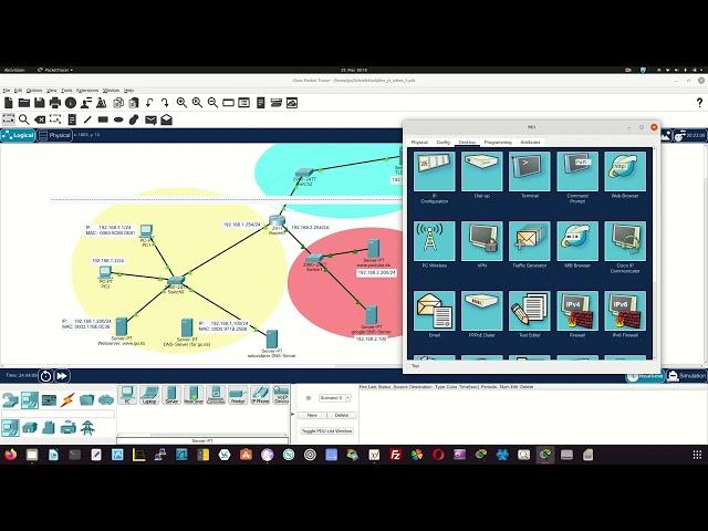 DNS 7/8: TLD-Nameserver mit Packet-Tracer konfigurieren - LF9