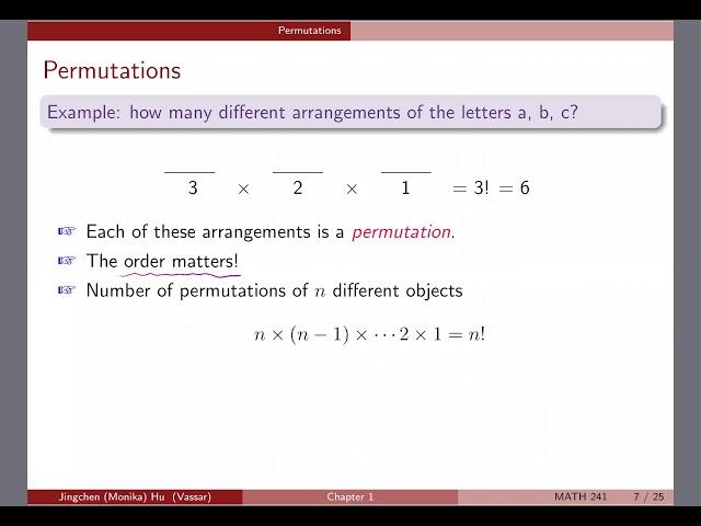 [Chapter 1] #2 Permutations