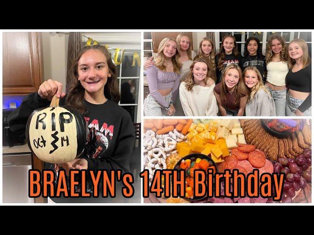 BRAELYN'S 14TH BIRTHDAY PARTY | Halloween Theme