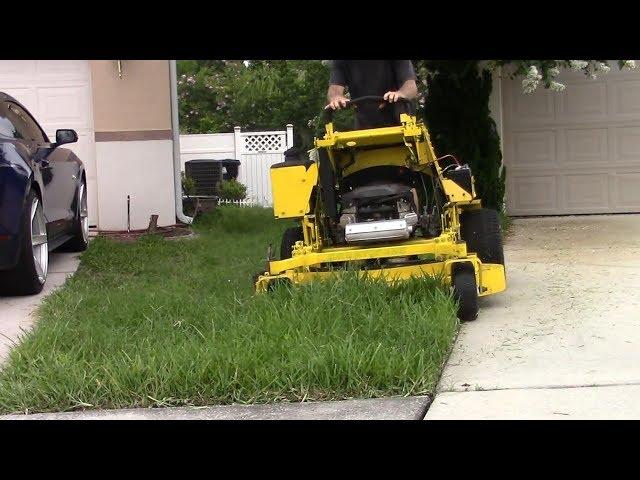 Lawn care vlog #44 Another tall grass & weeds clean up!!