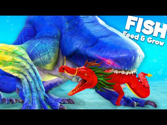 *NEW* DANGEROUS SHARK PREDATOR! | Feed & Grow Fish