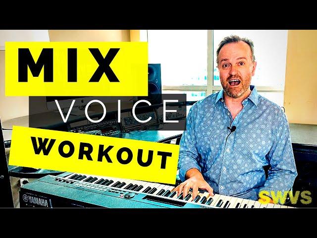 7 Minute Mix Voice Workout - BUILD MIXED VOICE W/ THIS WARM UP