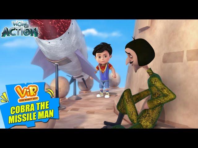 Vir The Robot Boy New Episodes | Cobra The Missile Man | Hindi Kahani | Wow Kidz Action