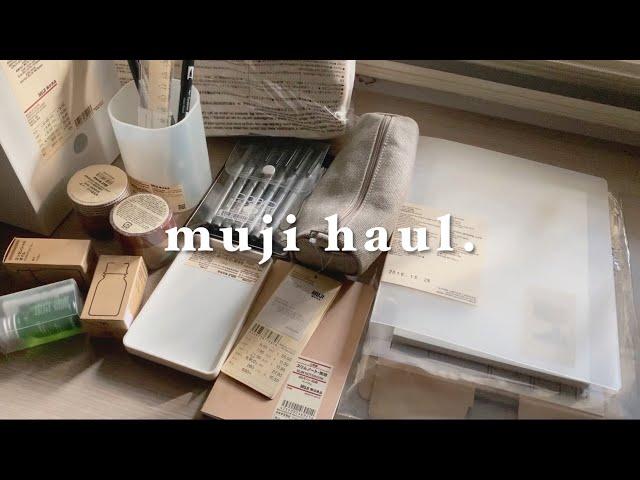 a small muji haul️