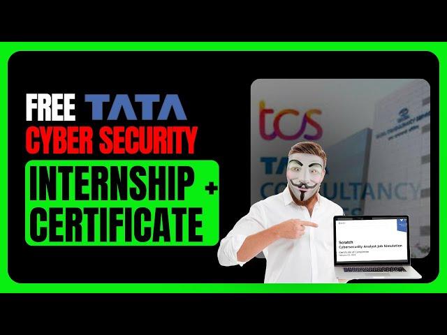 Free Cybersecurity Internship And Certificate | Get Cybersecurity Internship in 2024 | From TCS