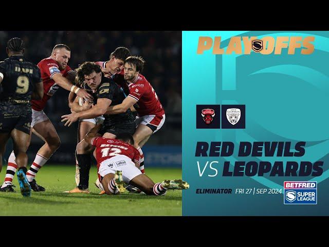 Highlights | Salford Red Devils v Leigh Leopards | 2024 Betfred Super League, Eliminator 1