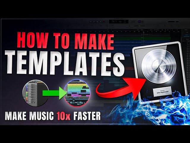 HOW TO MAKE A BEAT TEMPLATE | Logic Pro X (TUTORIAL)