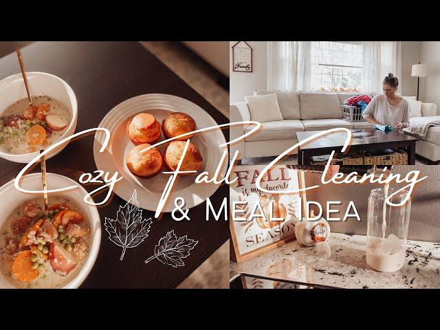 ⭐️CLEAN WITH ME FALL 2022  | MOTIVATION FOR HOMEMAKERS + NEW DINNER RECIPE!