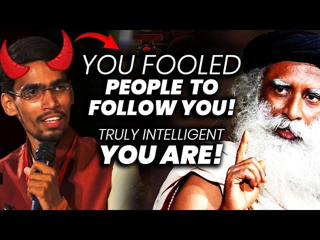 People Are So Stupid & Foolish That They Follow You! | Godmen | Politics | Sadhguru | Adiyogi