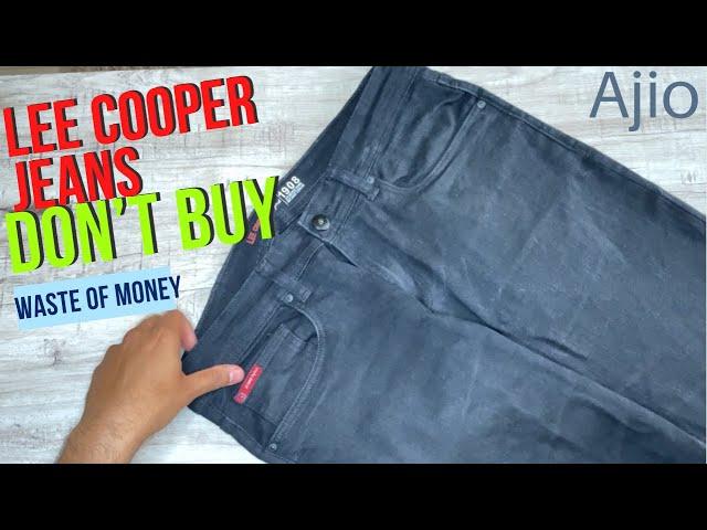 Lee cooper jeans from AJIO | don’t buy without seeing this video