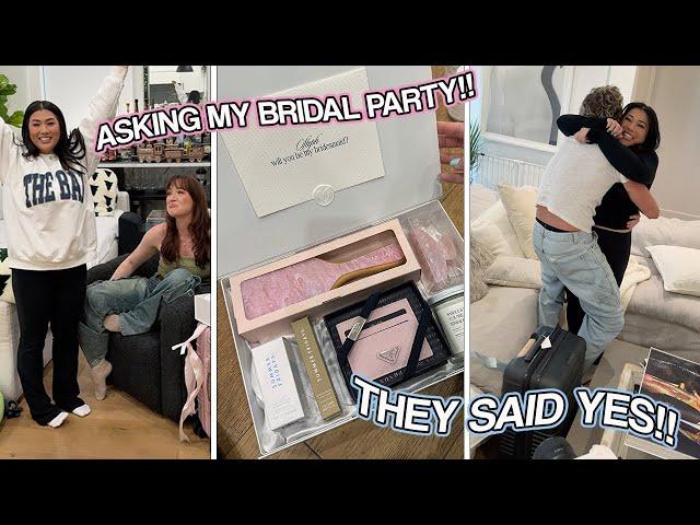 ASKING MY BRIDAL PARTY!! *They Said YES!!*