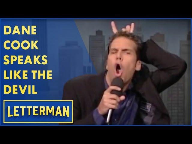 Dane Cook's Network Television Debut | Letterman