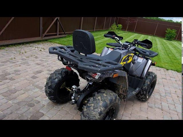 Квадроцикл Motoland ATV 200 Wild Track X, первые впечатления