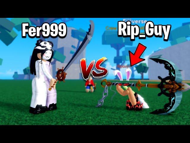 Fer999 vs Fijiverse in Blox Fruits PvP