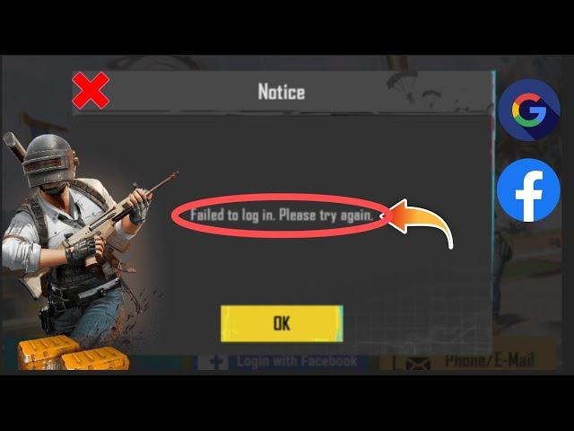 How To Fix PUBG MOBILE Not Login With Facebook | PUBG Login Failed Issue