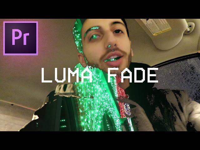 How to create a Luma Fade Transition Effect in Adobe Premiere Pro CC ( Video Editing Tutorial)