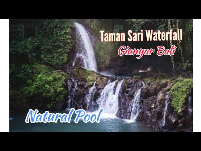 Taman Sari Waterfall and Natural Pool, Wisata Hits di Gianyar Bali